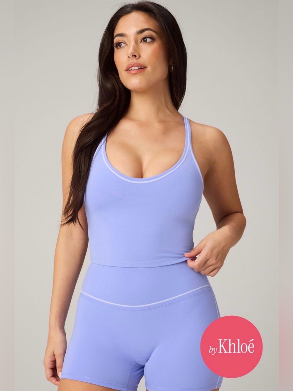 Fabletics PureLuxe Push-Up Built-ln Bra Tank - size L - NWOT